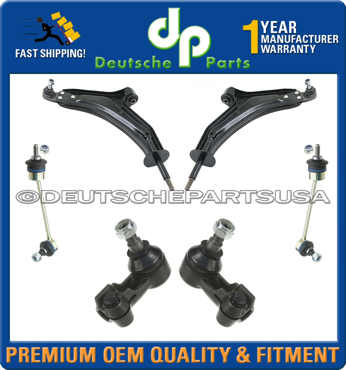 LAND ROVER FREELANDER 2.5 1.8 2.0 CONTROL ARM BALL JOINT KIT 2002 2003 2004 2005