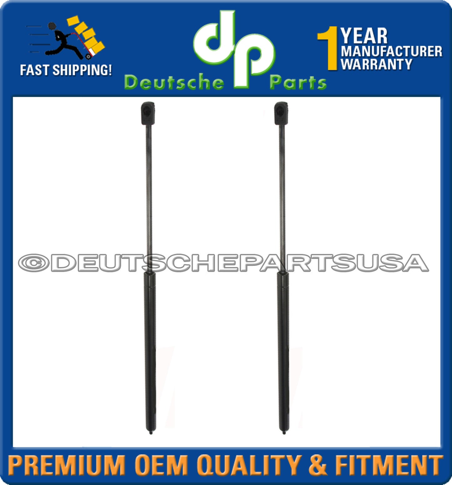 Mercedes W203 C-Class Estate Gas Springs Bonnet Euro Models Only 2038800429 PAIR
