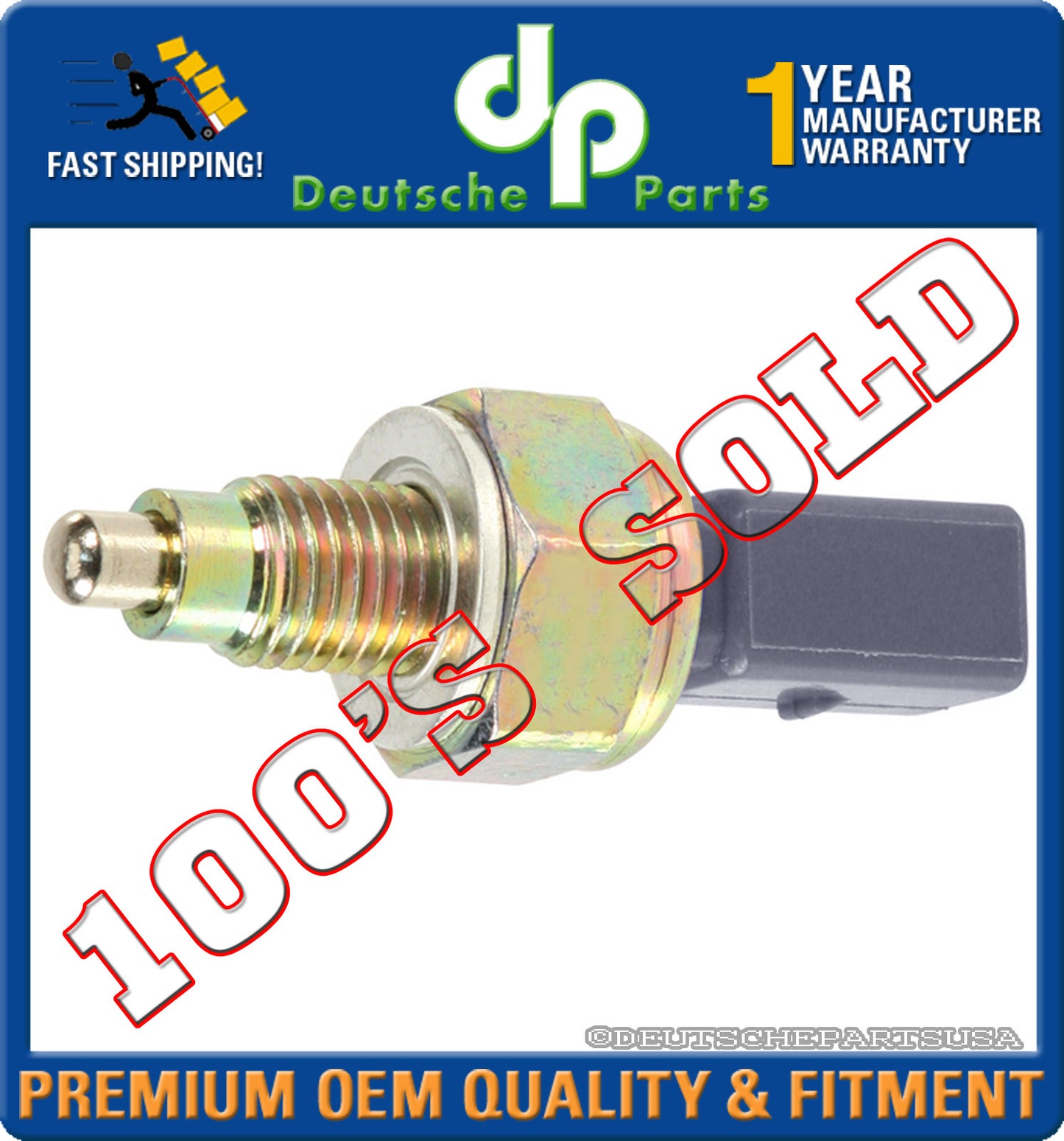 AUDI TT A3 VOLKSWAGEN JETTA GOLF GTI BACK UP LIGHT LAMP SWITCH 02T945415