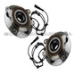 LAND ROVER DISCOVERY FRONT WHEEL HUBS BEARINGS ASSEMBLY + SENSOR TAY100060 SET 2