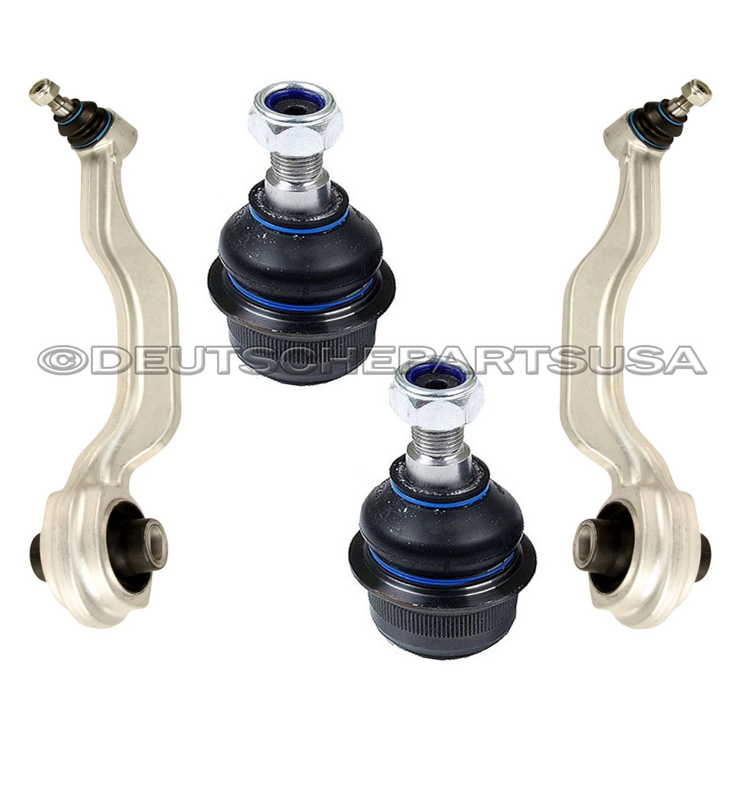 Mercedes W211 E Lower Control Thrust Arm Ball Joints 2113304311 + 2113304411 SET