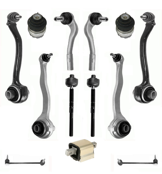 Mercedes W203 C Front Control Arms Ball Joints ENGINE MOUNTS SUSPENSION KIT 15