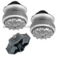 MERCEDES W201 W124 HYDRAULIC OIL FILLED ENGINE TRANSMISSION MOUNT MOUNTS SET 3