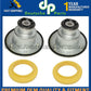 Porsche 986 987 Boxster Cayman Rear Strut Shock Mounts Spring Seat Ring Set 4