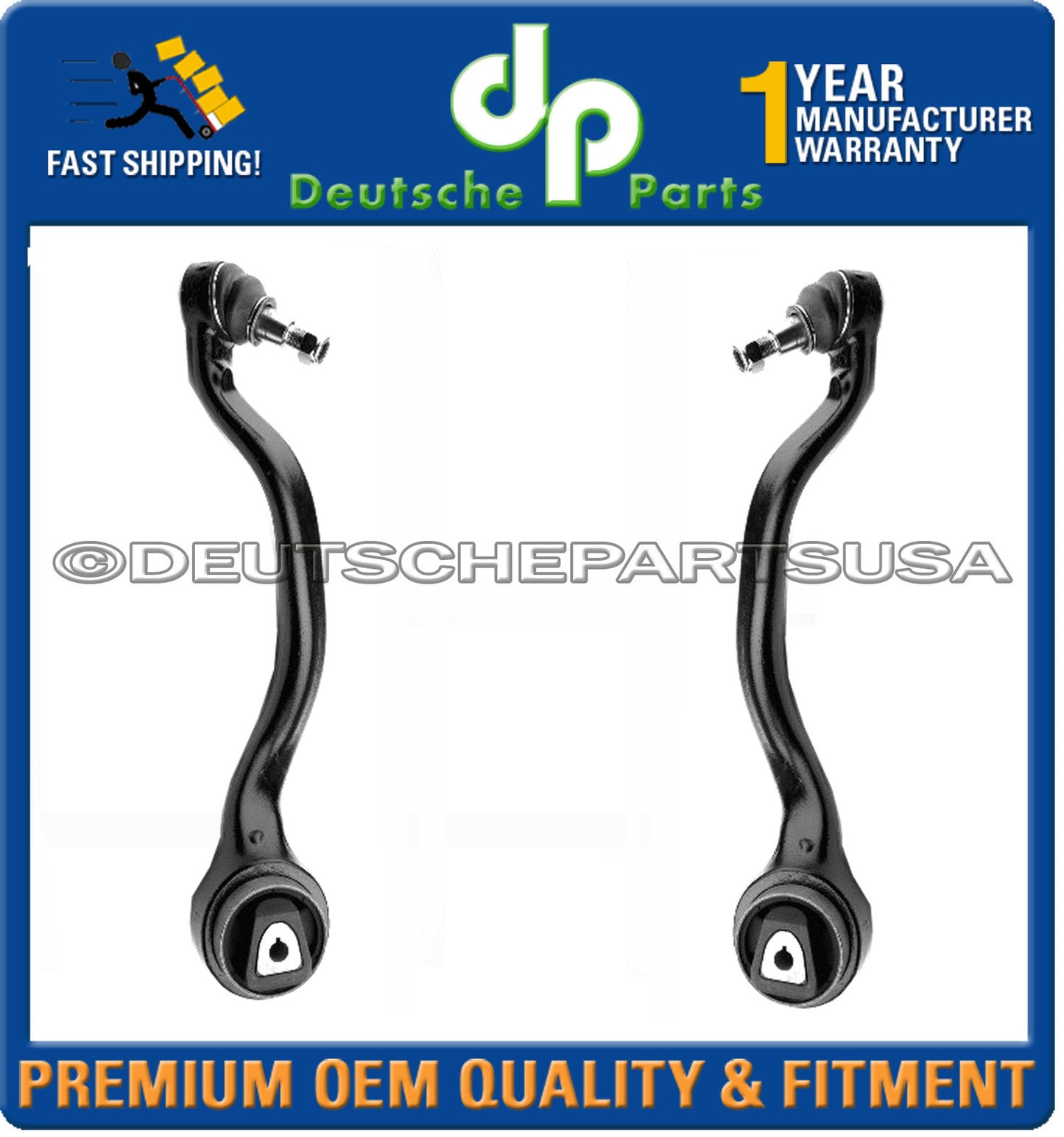 FRONT LOWER CONTROL ARMS TENSION STRUTS BALL JOINT BUSHING for BMW E70 X5 X6 SET