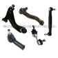 Jaguar X-Type FRONT + REAR CONTROL ARM BALL JOINT + Tie Rod Sway Bar Link Kit 5