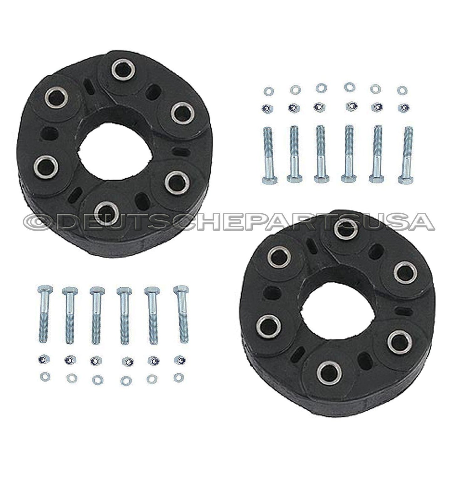 DRIVE SHAFT FLEX JOINT DISC KIT for MERCEDES FRONT + REAR 2 x 2304100115 SET 2