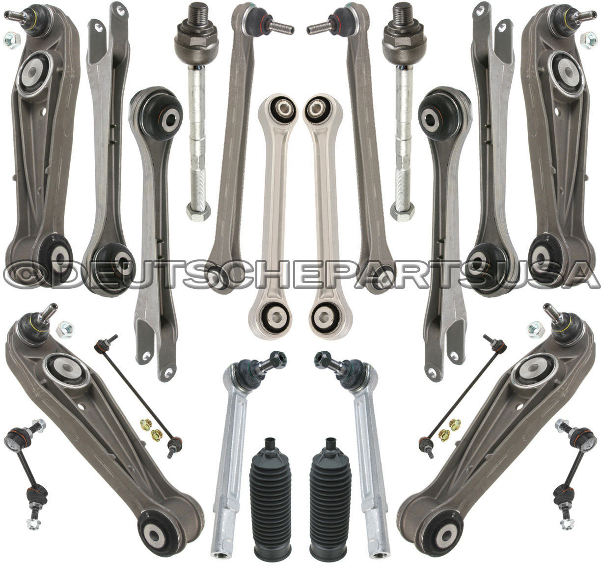 PORSCHE 911 996 C4 4S Control COFFIN Arm Arms Ball Joint Joints SUSPENSION KIT
