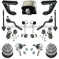 MERCEDES W210 V8 Front Control Arms Ball Joints Tie Rods Mounts SUSPENSION Kit