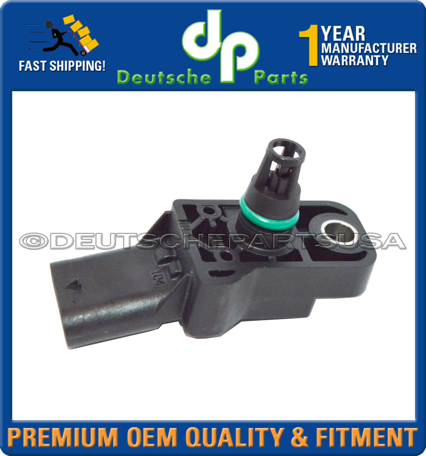 Genuine VW Intake Manifold Air Pressure MAP Sensor Sender Sending 06L906051K