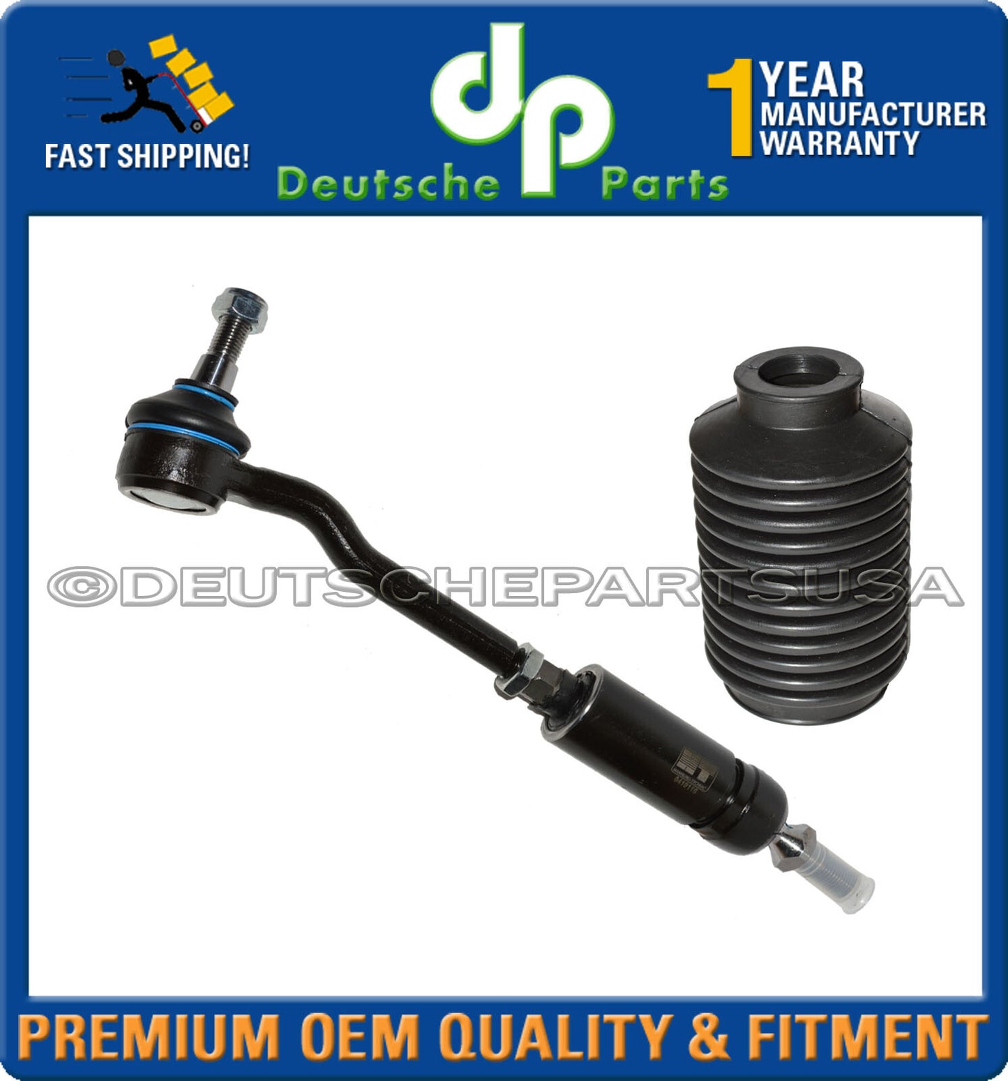 Porsche 993 911 STEERING Tie Rod Rods Inner Outer Ball Joint Joints Boots Set 6