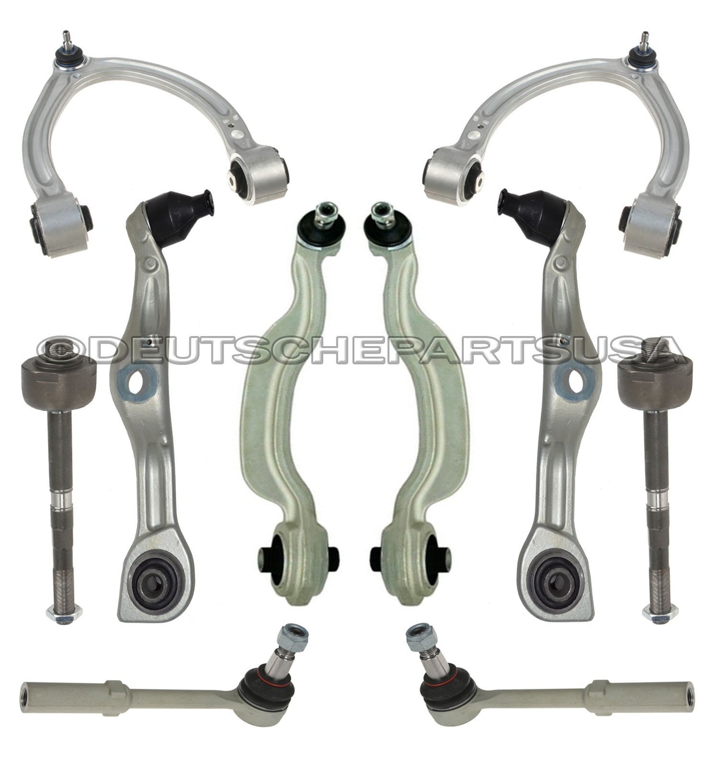 Mercedes W221 ABC S500 S400 Front Control Arm Ball Joint Tie Rod Suspension KIT