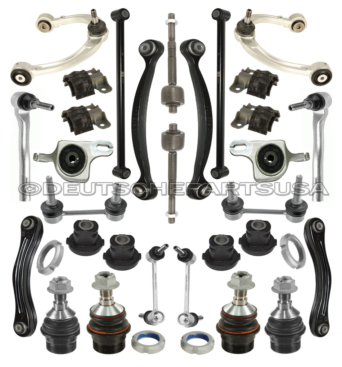 Mercedes W164 ML280 CDI FRONT REAR Control Arms Ball Joints SUSPENSION Kit 30pc