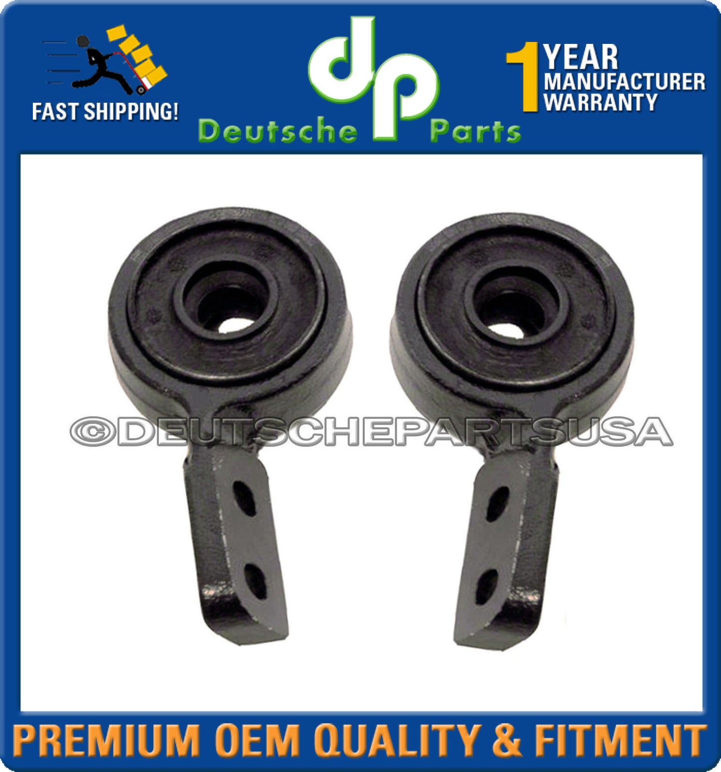 M3 UPGRADE SOLID CONTROL ARM BUSHING BUSHINGS RETAINERS LOLLYPOP for BMW E36 E30