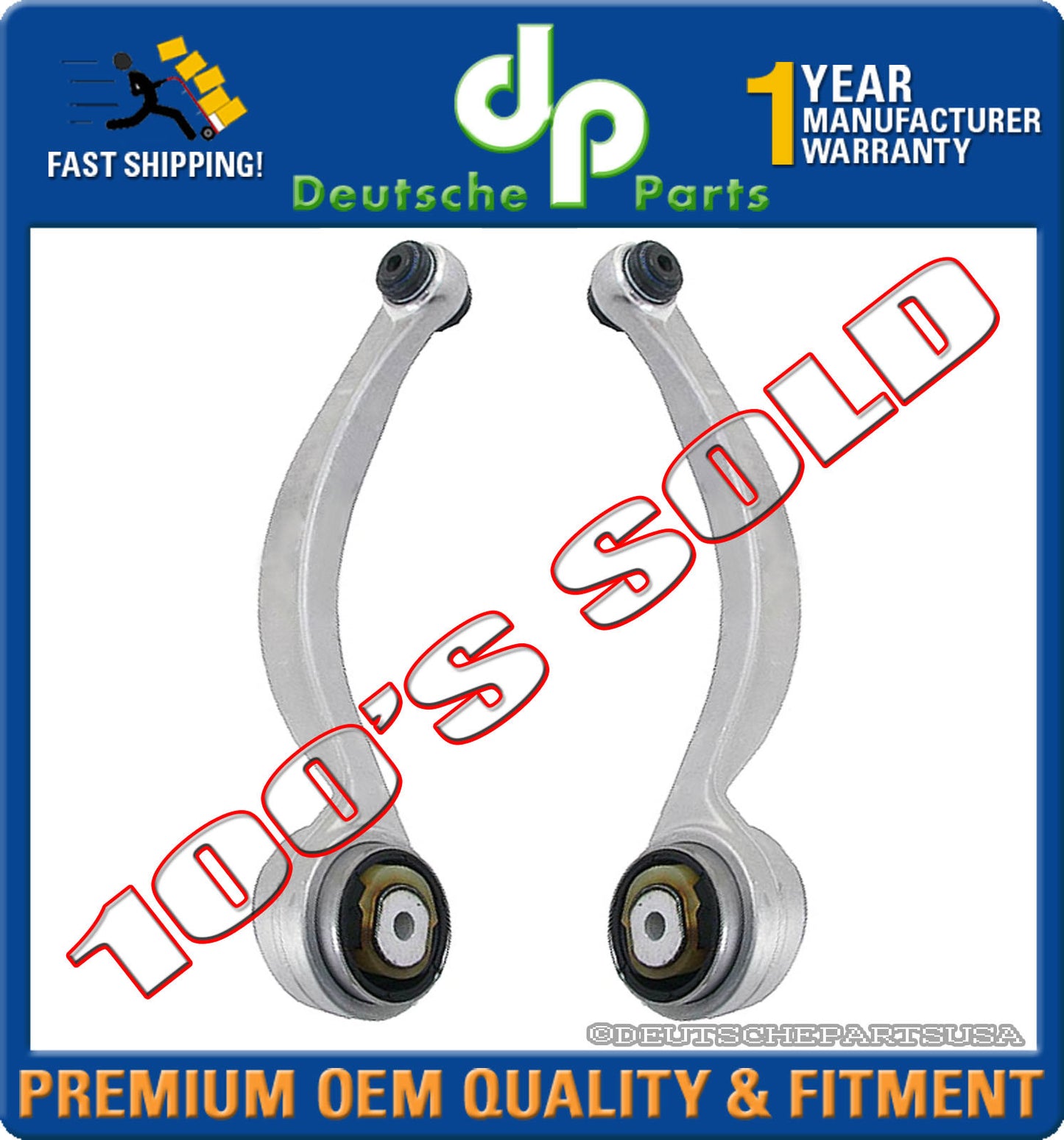 JAGUAR S-TYPE XF XJR XJ8 LEFT RIGHT LOWER CONTROL ARM BALL JOINT C2C39683 SET 2