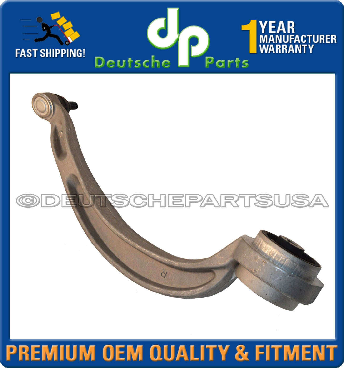 Porsche Macan Front UPPER LOWER Forward Rearward Control Arms Ball Joints Set 8