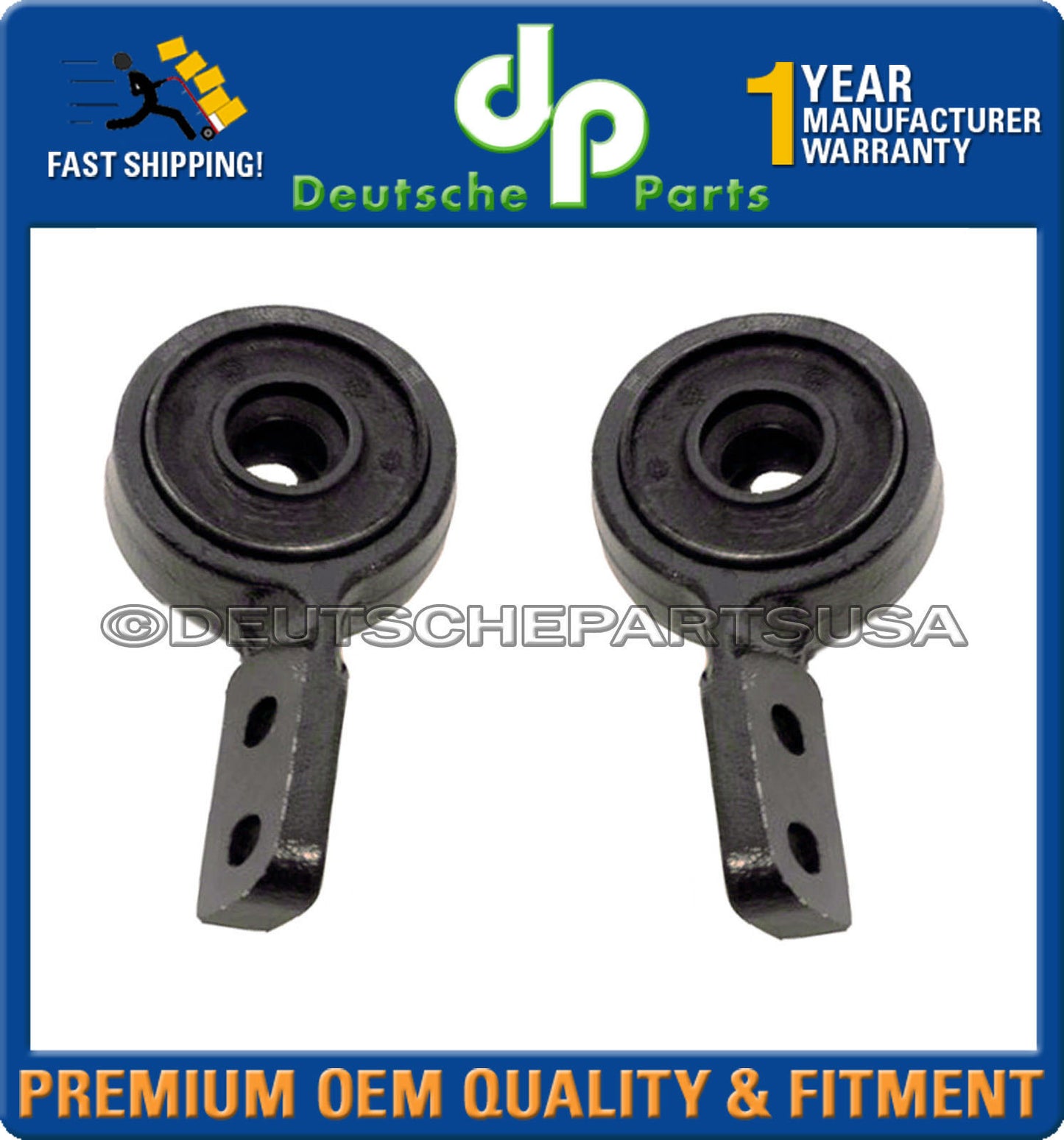 M3 UPGRADE SOLID CONTROL ARM BUSHING BUSHINGS RETAINERS LOLLYPOP for BMW E36 E30