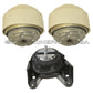 ENGINE MOTOR TRANSMISSION MOUNT MOUNTS for MERCEDES W211 V6 E CLASS 4MATIC SET 3