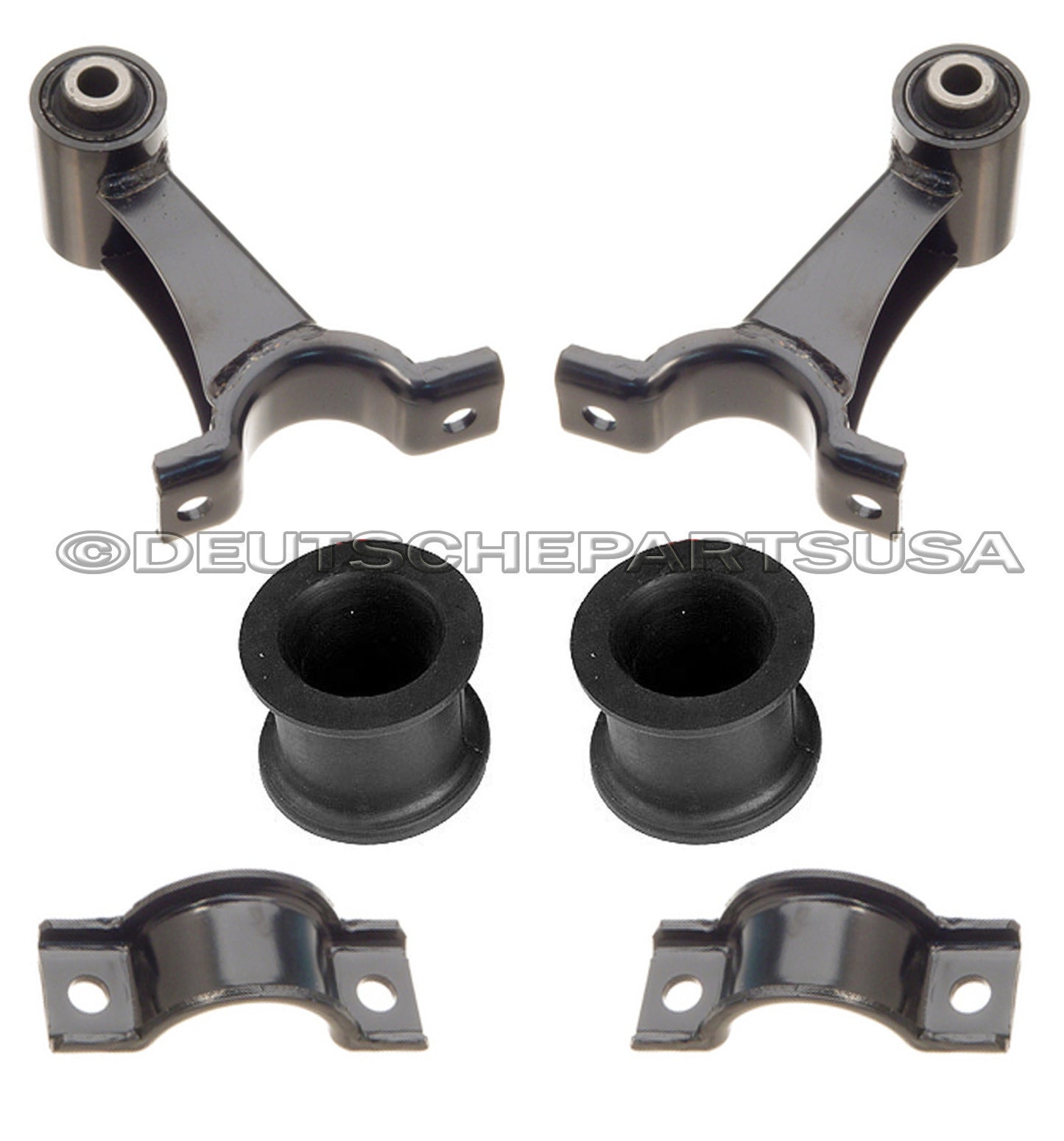 MERCEDES W163 ML270 ML400 CDI FRONT STABILIZER BAR LINK BRACKET SET 6 03 04 05