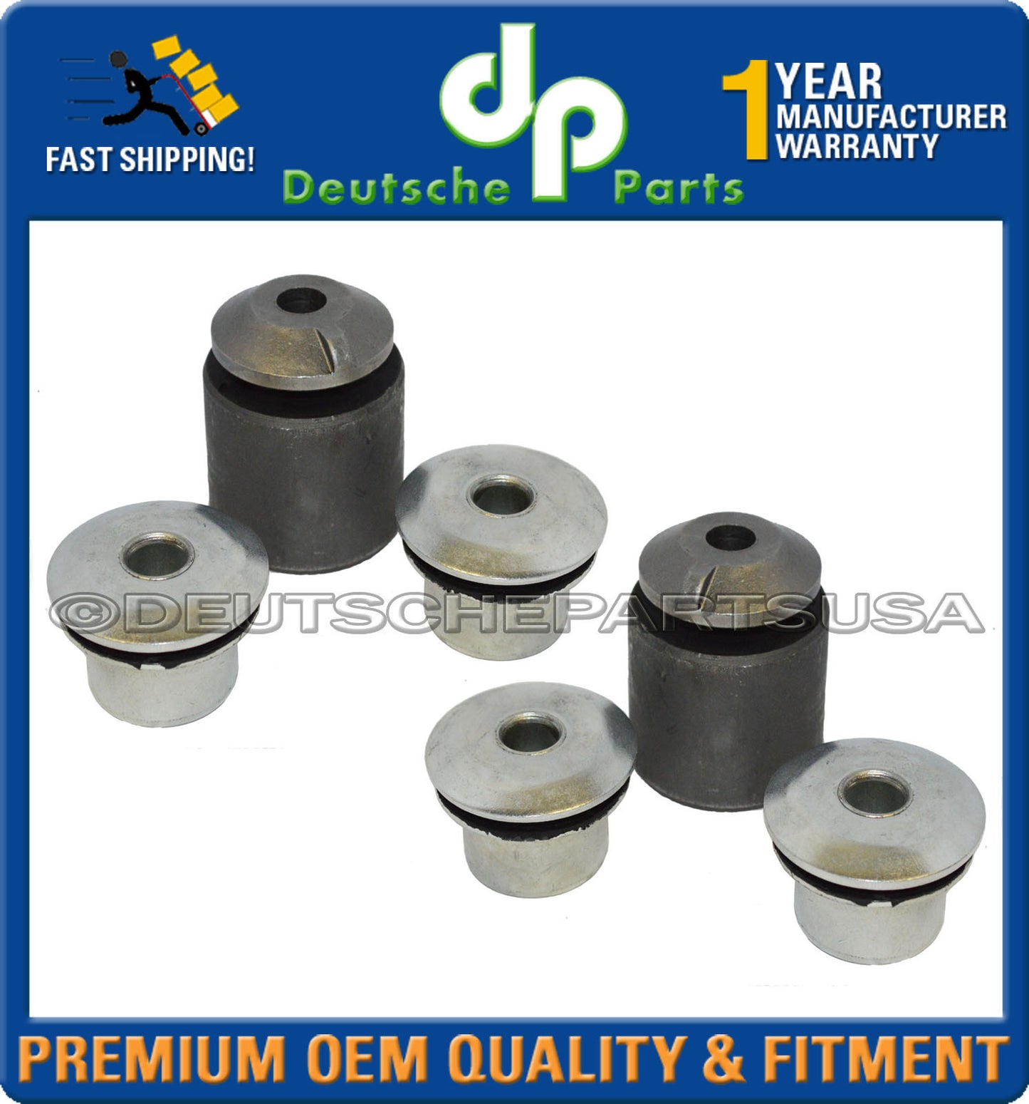 Porsche 964 993 Front Control Arm Bushing Set Left + Right 10 3014 350 set of 2