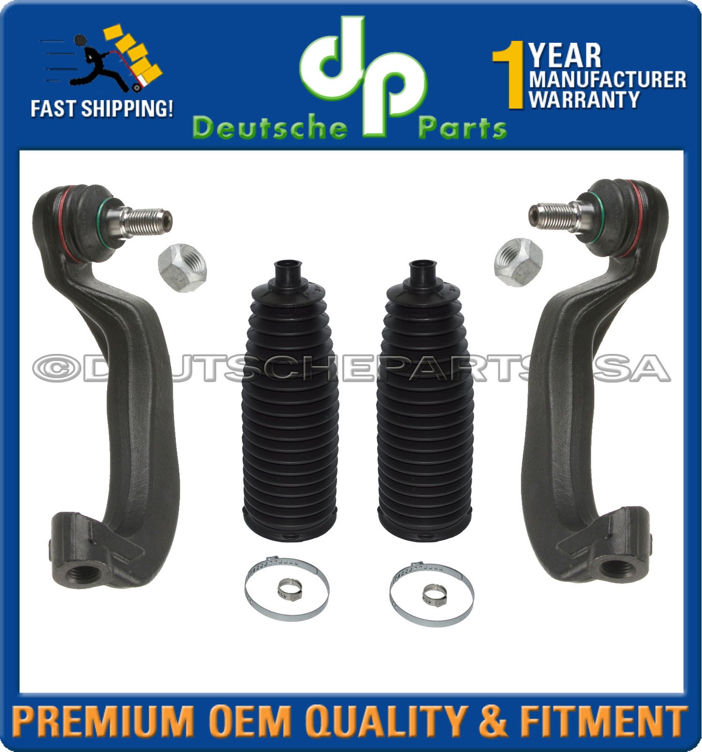 MERCEDES W220 W211 4MATIC E S CLASS STEERING OUTER TIE ROD RODS + RACK BOOT KIT