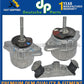 Porsche Panamera Engine Motor Mount AutomaticTransmission mount LH + RH Set of 3