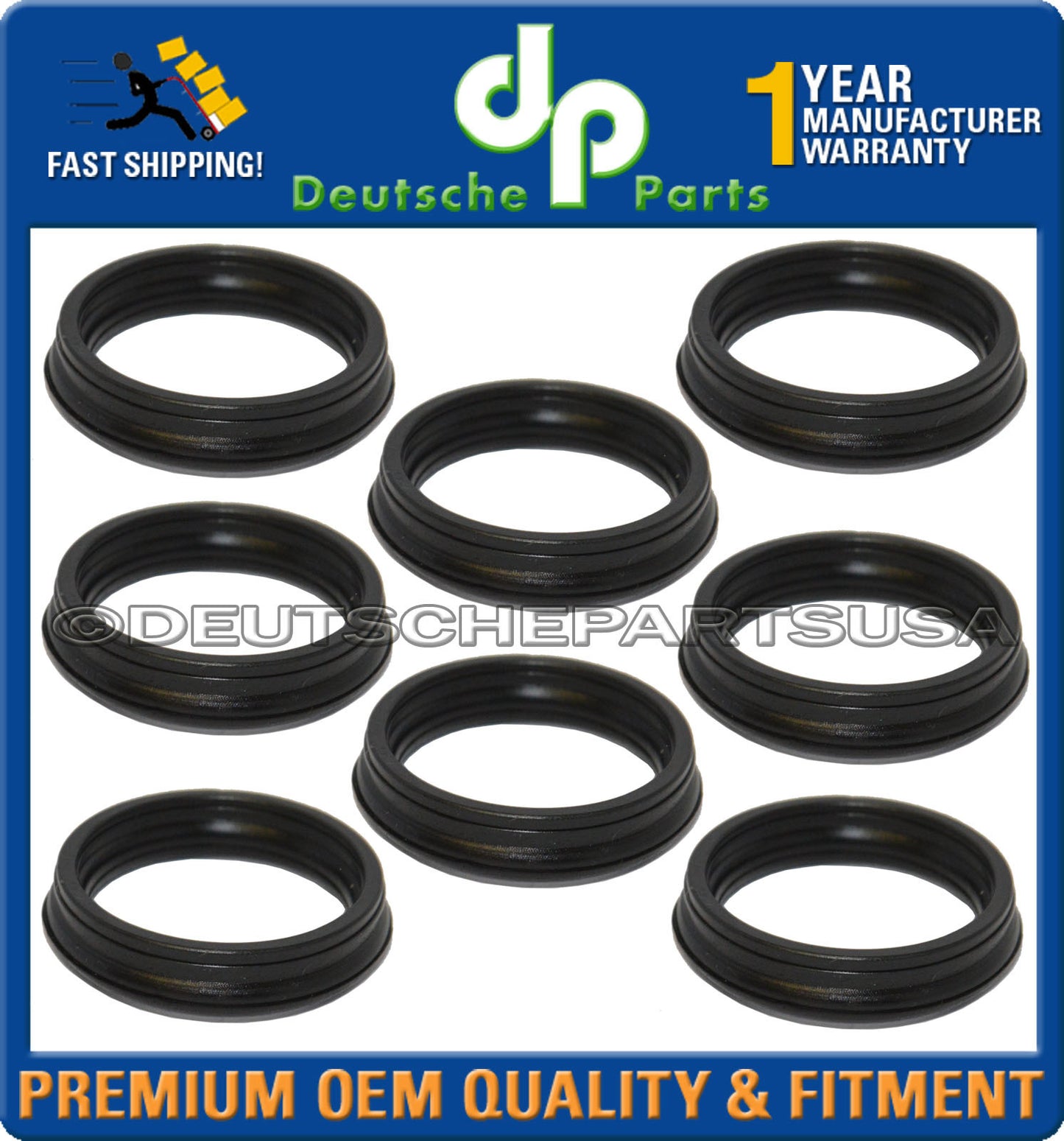 Land Rover LR3 Range Rover Spark Plug Hole Gasket for Valve Cover LDR500180 Set