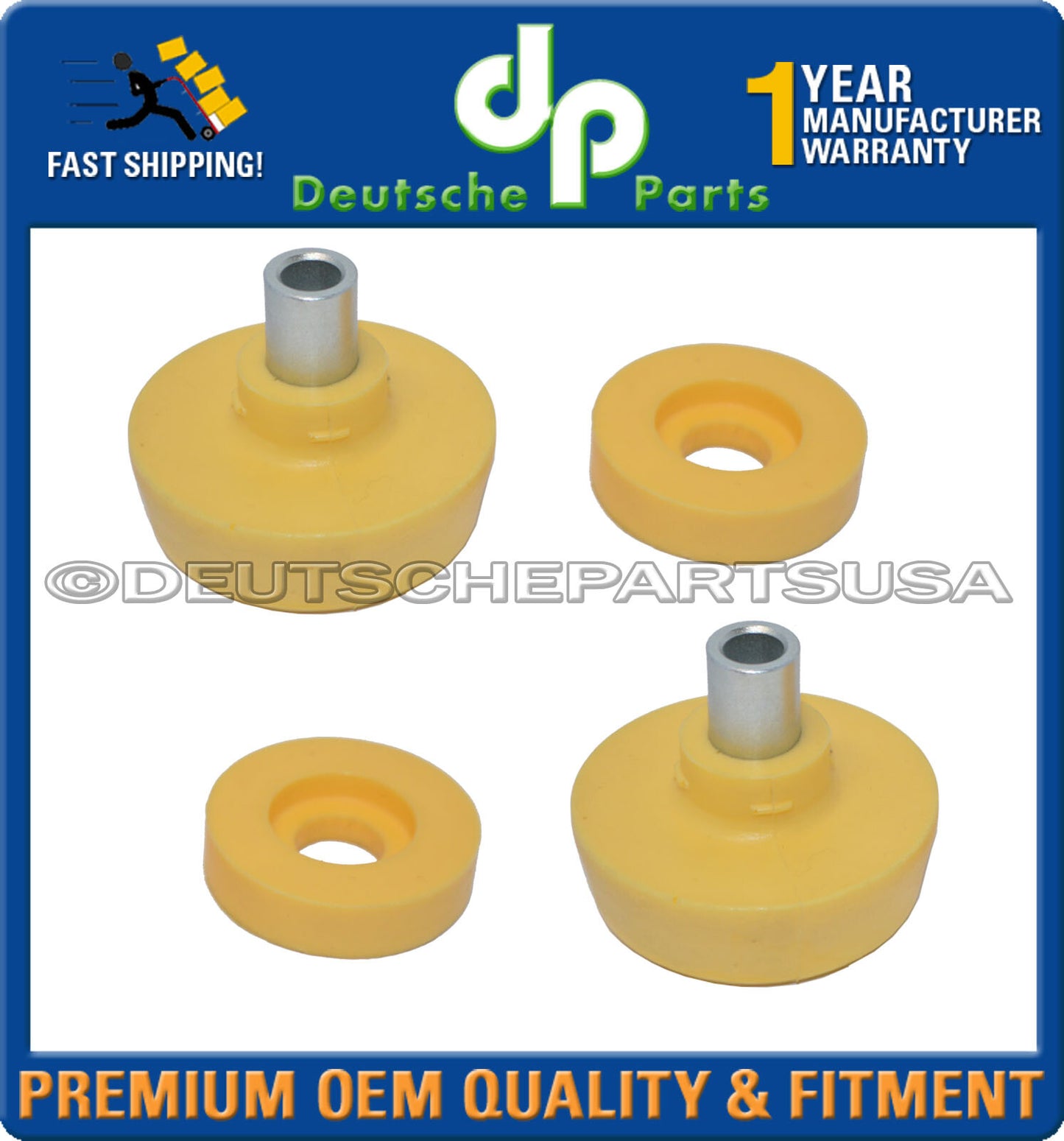 MINI COOPER REAR STRUT / SHOCK MOUNT MOUNTS L + R SUSPENSION KIT 6