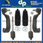 MERCEDES W220 4MATIC 4-MATIC INNER OUTER STEERING TIE ROD RODS + RACK BOOT KIT 6