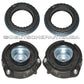 AUDI VW FRONT STRUT MOUNT MOUNTS + BEARING BEARINGS 1K0412331B 6N0412249C Set 4