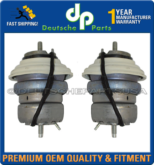 Jaguar XF 2008-2015 Diesel 2.7 Engine Mount Front LH + RH AW93-6A003-AD Set 2
