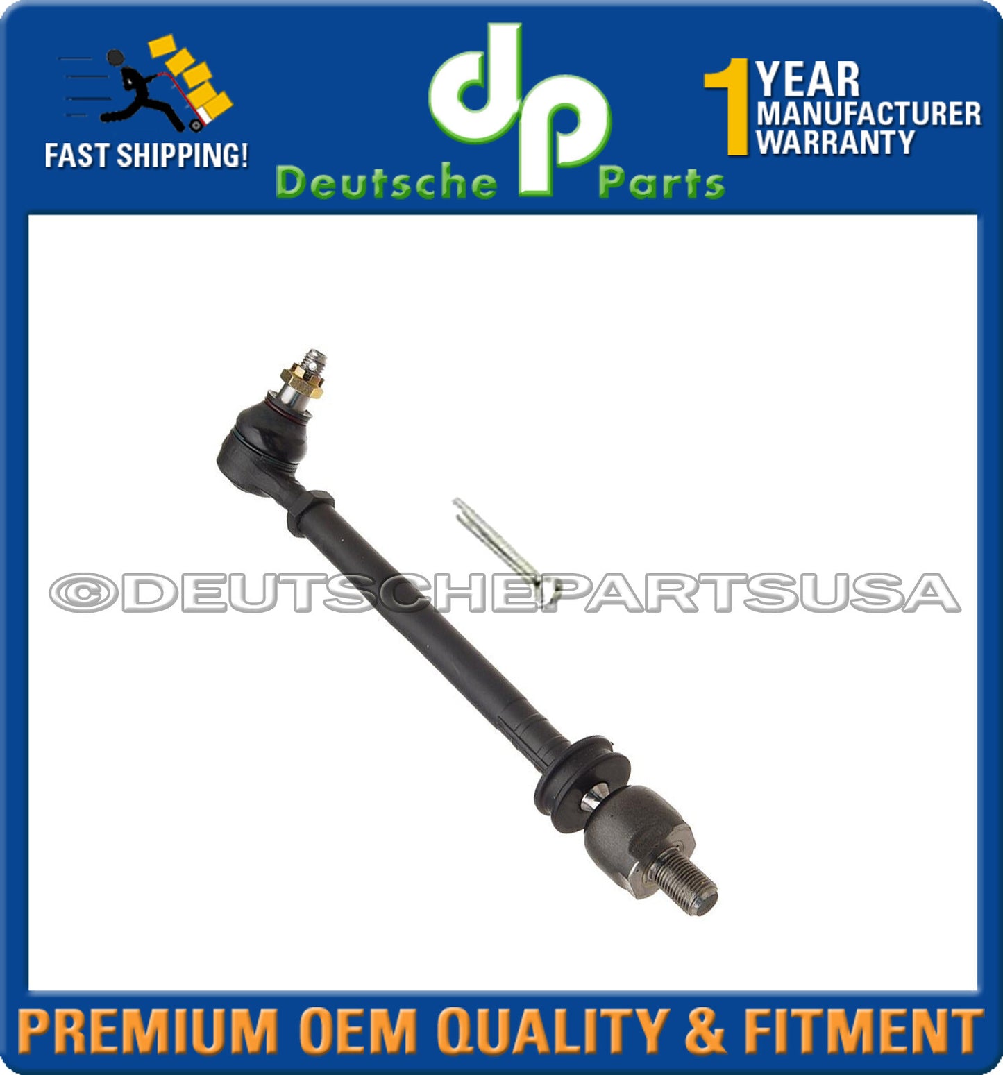 Steering Tie Rod Rods Assembly for Porsche 928 928S S 92834703110 SET of 2