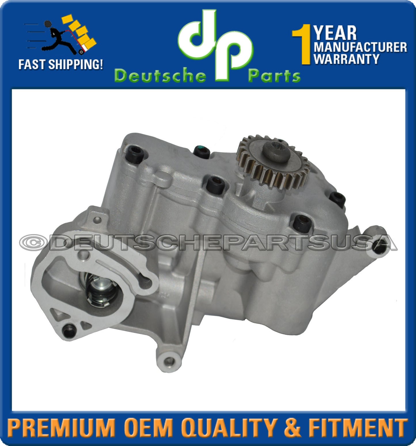 Audi VW Beetle Jetta Passat EOS Tiguan GTI ENGINE Oil Pump Timing Chain Kit 3pc