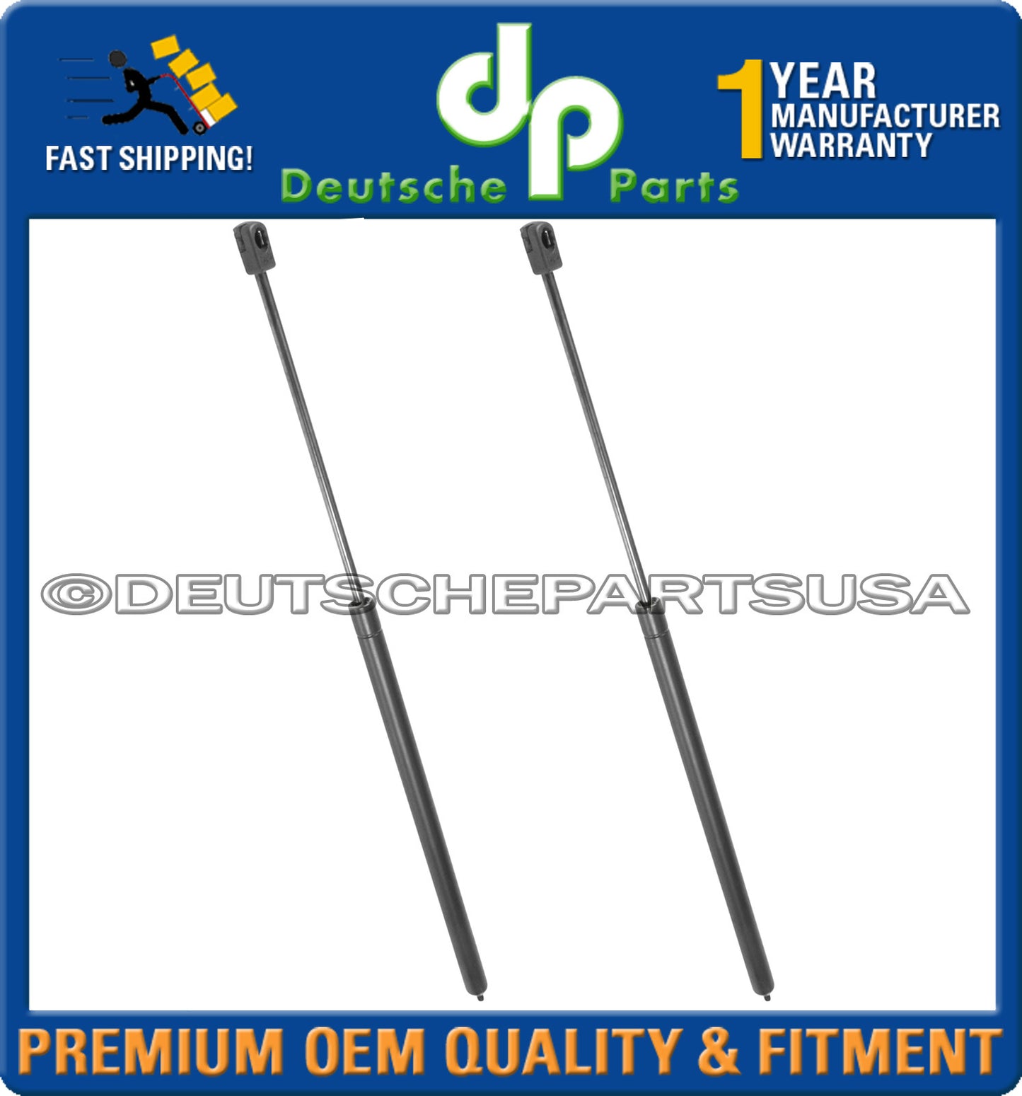 Mercedes W203 C-Class Estate Front Gas Springs - Set of 2 for Euro Models