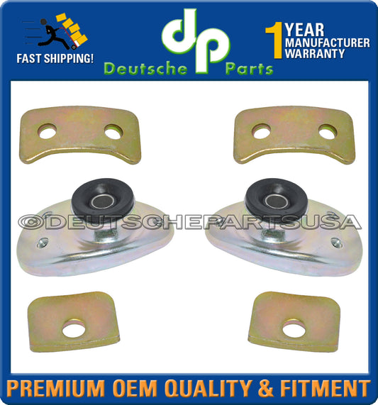 Porsche 911 912 930 FRONT Upper Strut Shock Mounts Presssure Plates Set of 6