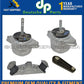 Porsche Panamera 4.8 Engine Motor Mount Transmission Mount Torque Damper Set 4