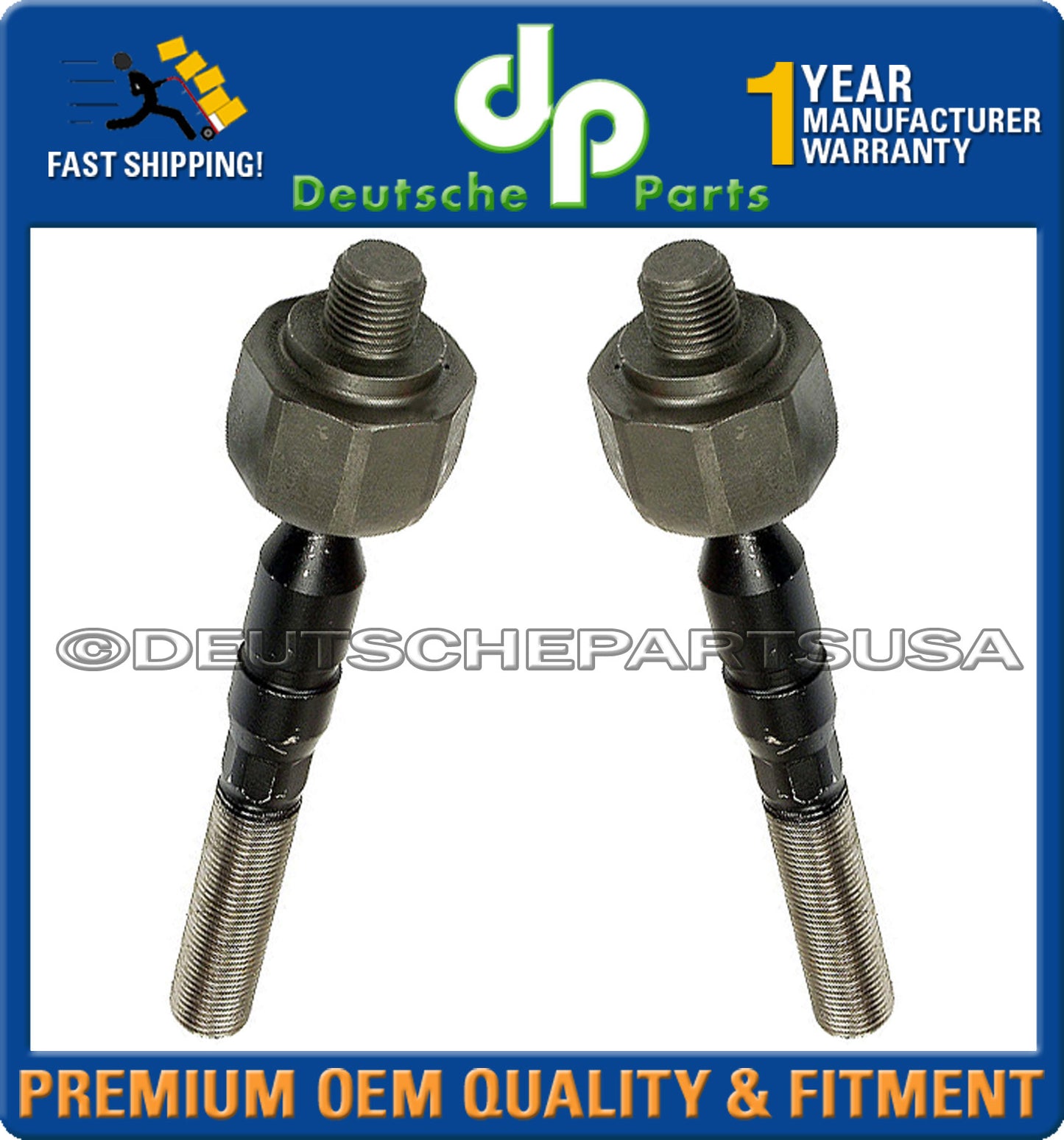MERCEDES W163 ML320 ML350 ML500 INNER TIE ROD Left + Right 163 338 02 15 SET 2