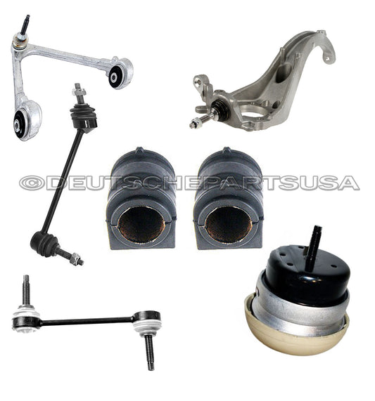 JAGUAR S TYPE CONTROL ARM Ball Joint Tie Rod Sway bar Link Bushing MOTOR MOUNT 7