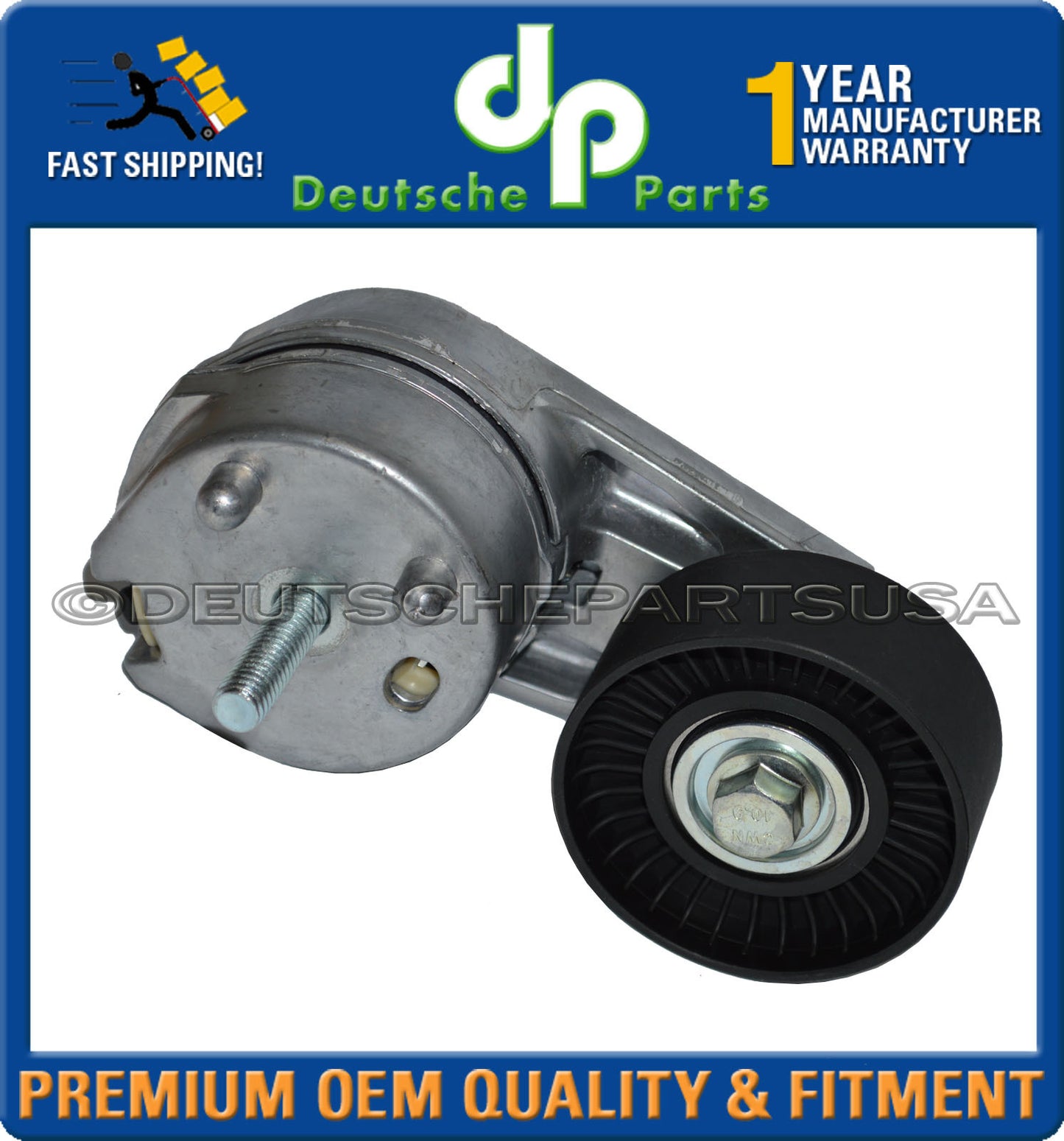 Land Rover LR4 Range Rover Sport Primary Drive Belt Tensioner w/ Roller LR035546