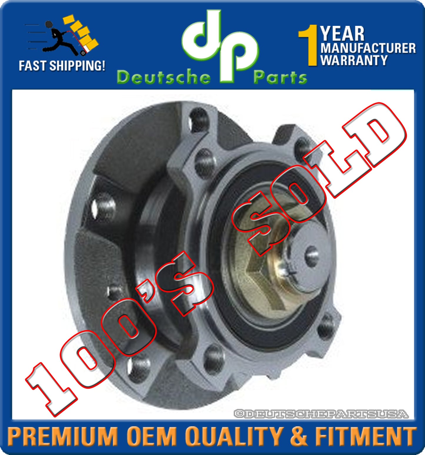 Front Wheel Bearing Hub 31 22 1 093 427 L/R for BMW E39 528i 525i 530i 540i