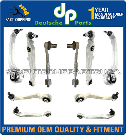 BENTLEY GT GTC UPPER LOWER CONTROL ARM ARMS BALL JOINT JOINTS SUSPENSION KIT 10