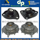 PORSCHE 997 911 C4 FRONT + Rear Upper Suspension Strut Shock Mount Mounts SET