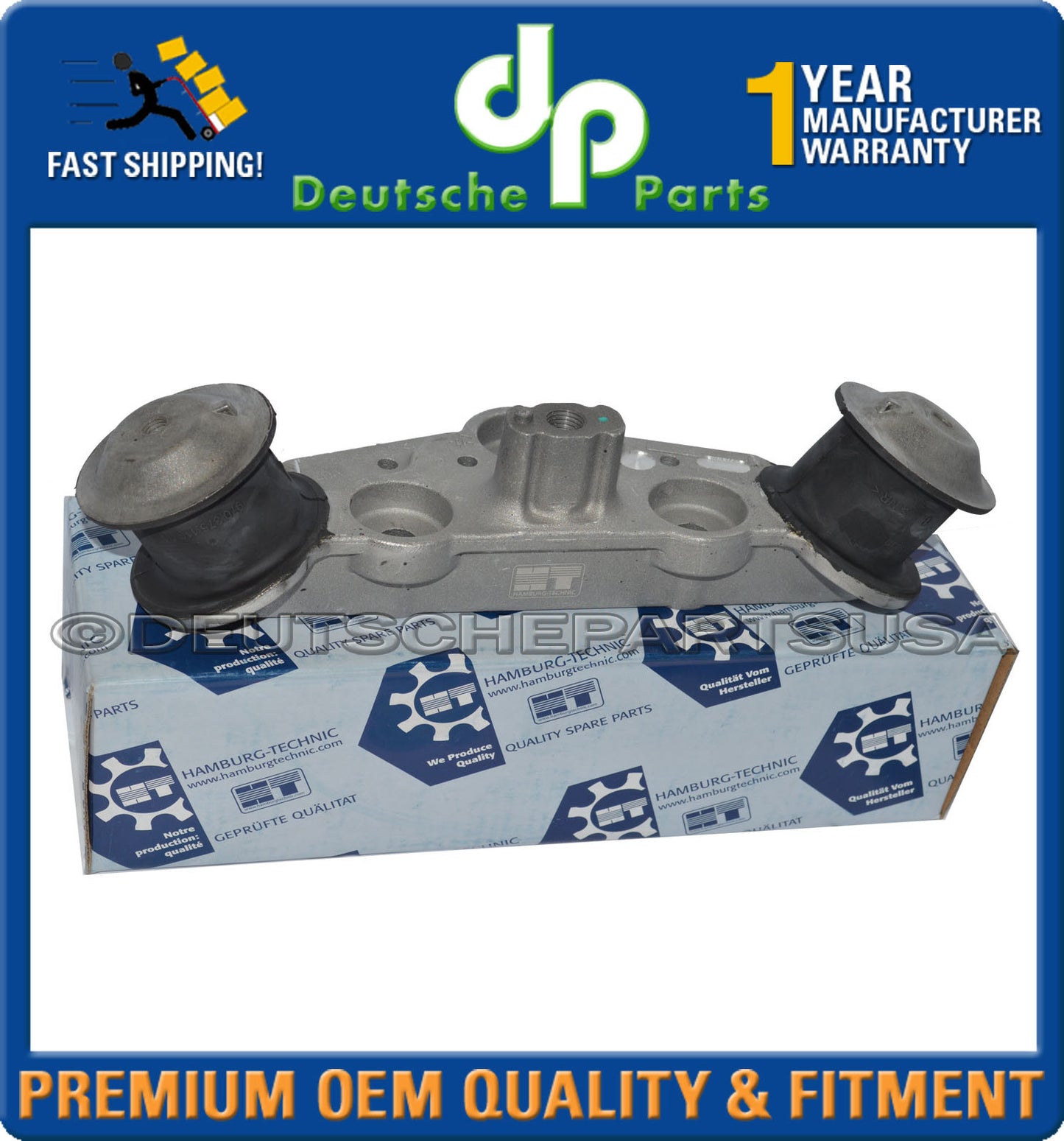 Porsche Panamera 3.0 3.6 Engine Mount Torque Damper AT Trans Mount Carrier Set 5