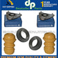 Porsche 911 996 986 987 Front Upper Strut Mounts + Bearings + Bump Stops Set 8