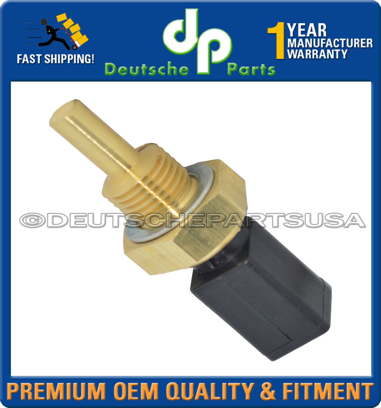 Porsche 911 Boxster Cayenne Engine Coolant Water Temperature Sensor 99660641000
