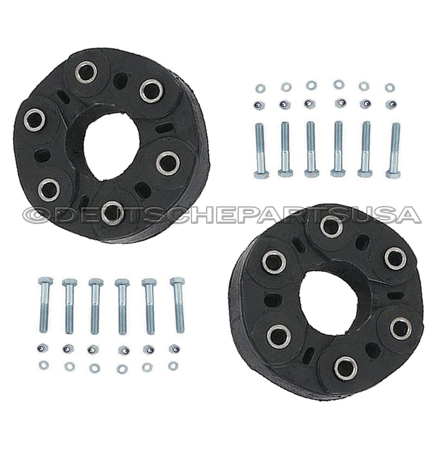 DRIVE SHAFT FLEX JOINT DISC KIT for MERCEDES FRONT + REAR 2 x 2304100115 SET 2