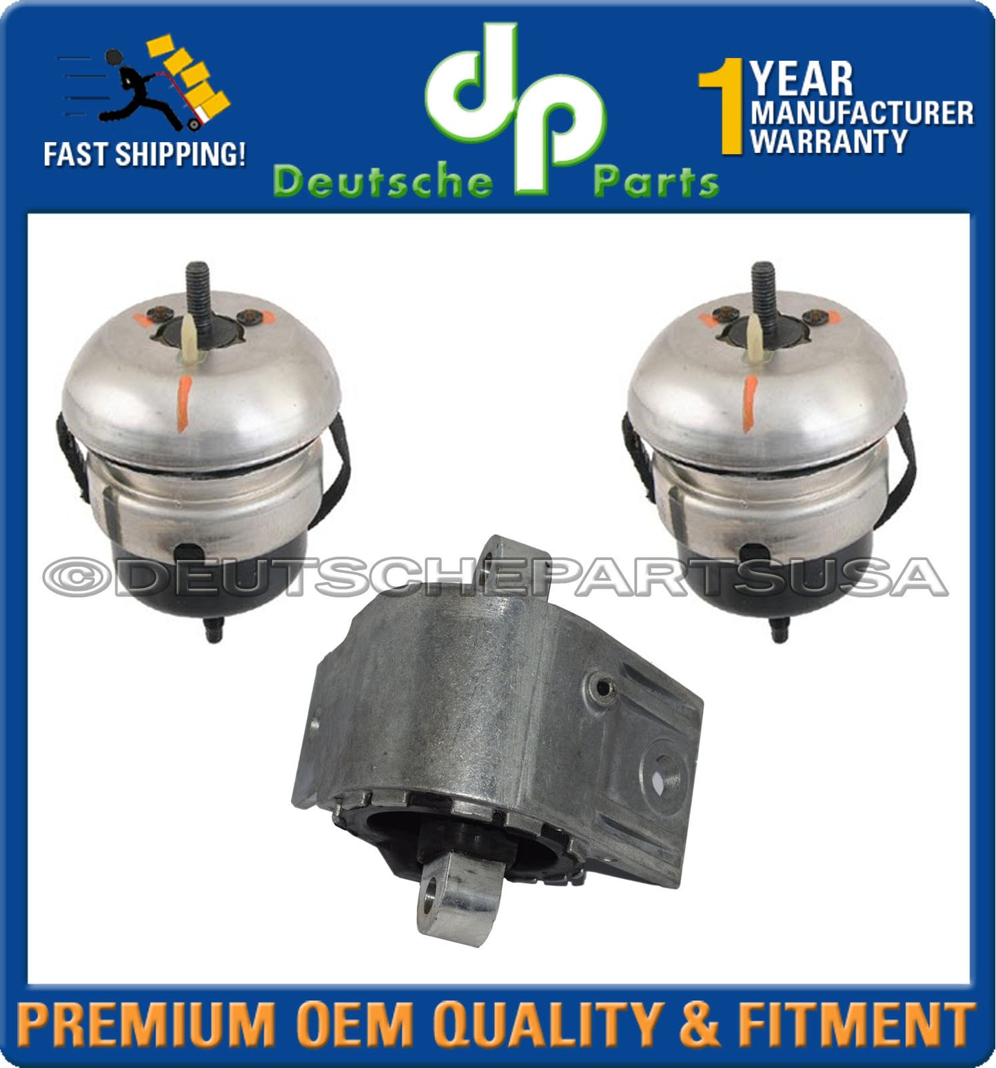 Jaguar Super V8 XJ8 XJR Engine Motor Mount Mounts Transmission Mount C2D38505