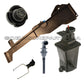 EXPANSION TANK RETAINER PLATE + tank + SENSOR + CAP for BMW E53 X5 MANUAL KIT 5