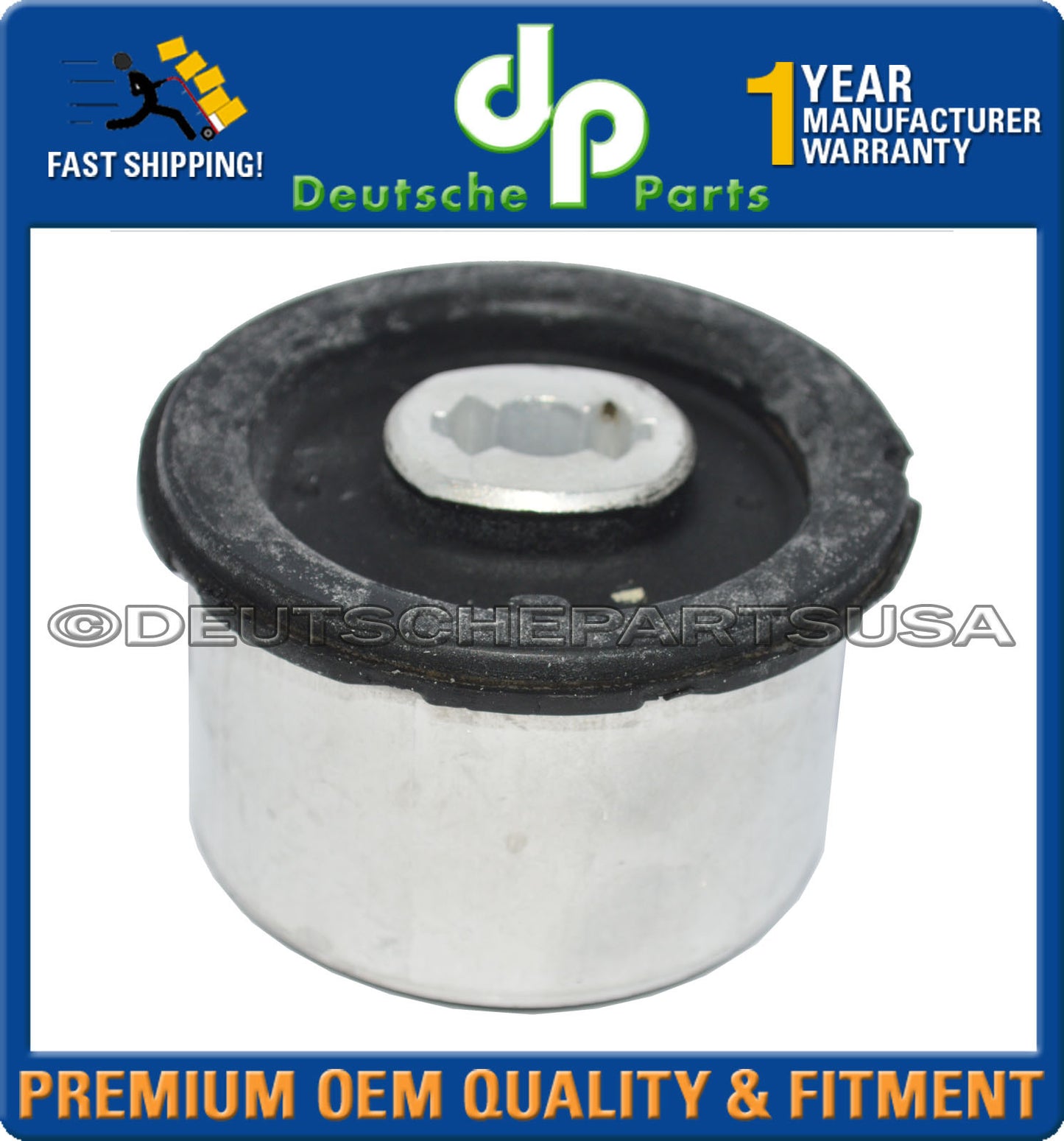 Porsche Panamera Front Lower Forward Control Arm Bushing LH + RH 97034124502 Set