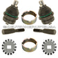 PORSCHE 911 912 914 930 Lower Ball Joint Joints WASHER NUT PIN PINS Set of 8